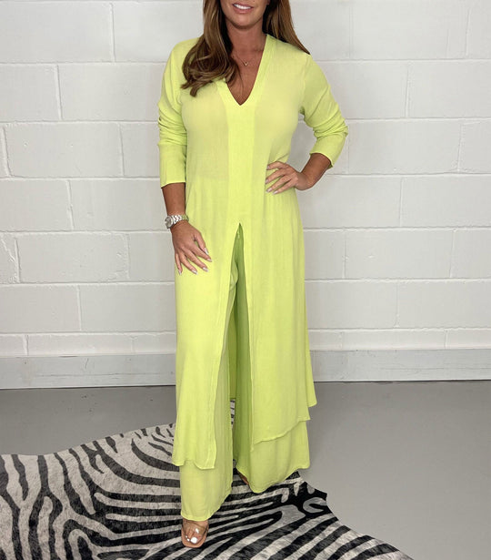 Kassiani | Elegant Top & Trousers Set
