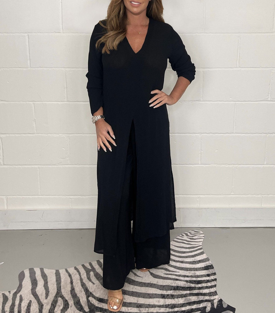 Kassiani | Elegant Top & Trousers Set