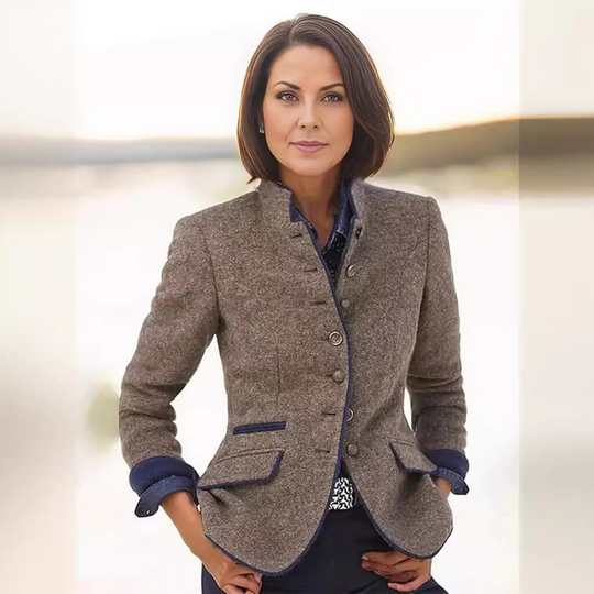 Micah | Sophisticated Long Sleeve Coat