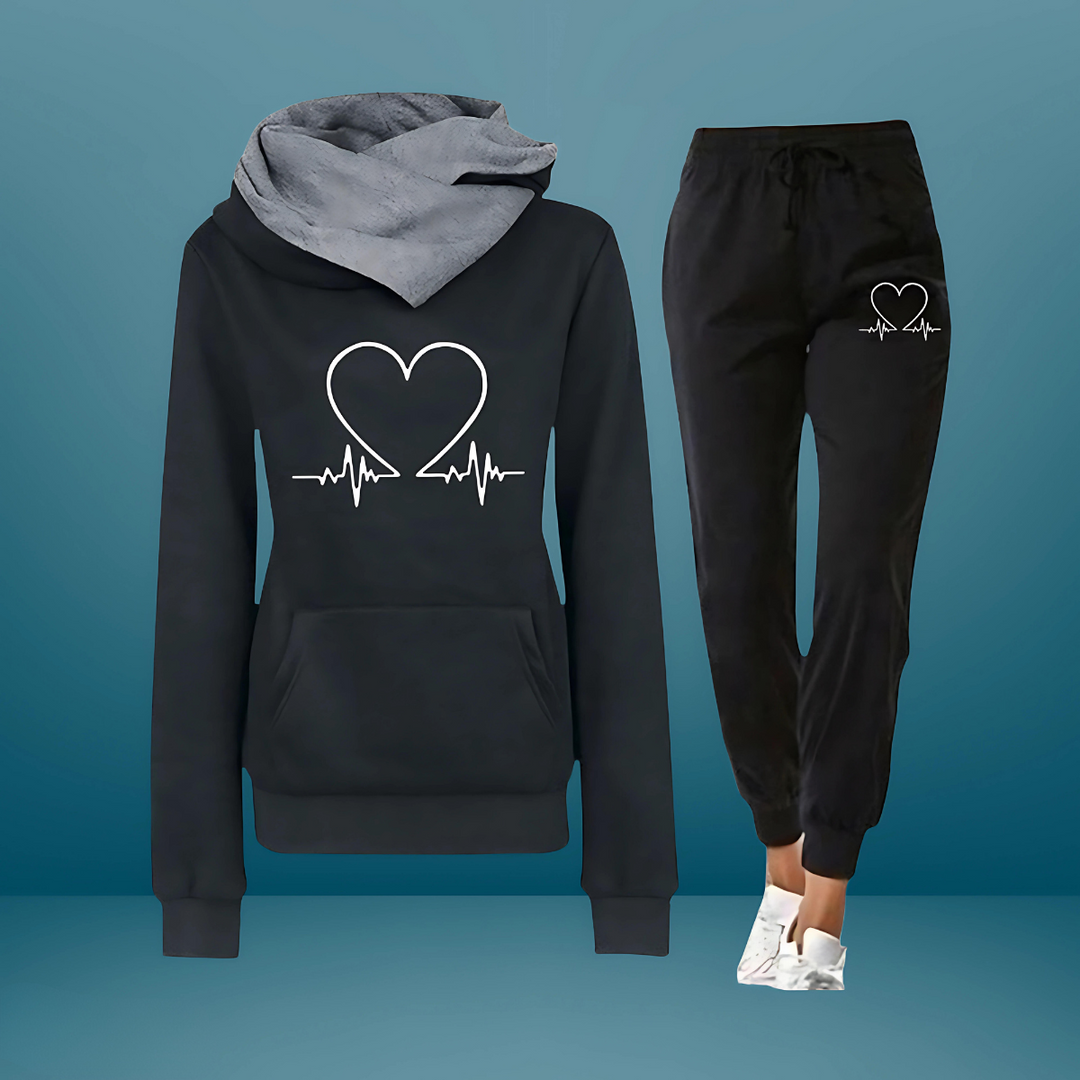 Arabella | Heartfelt Comfort Tracksuit