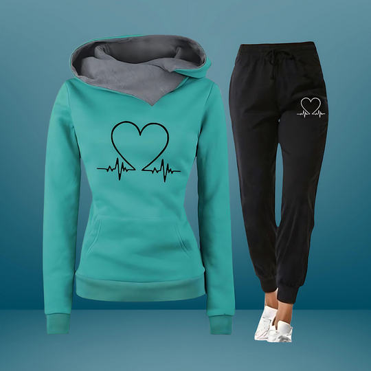 Arabella | Heartfelt Comfort Tracksuit