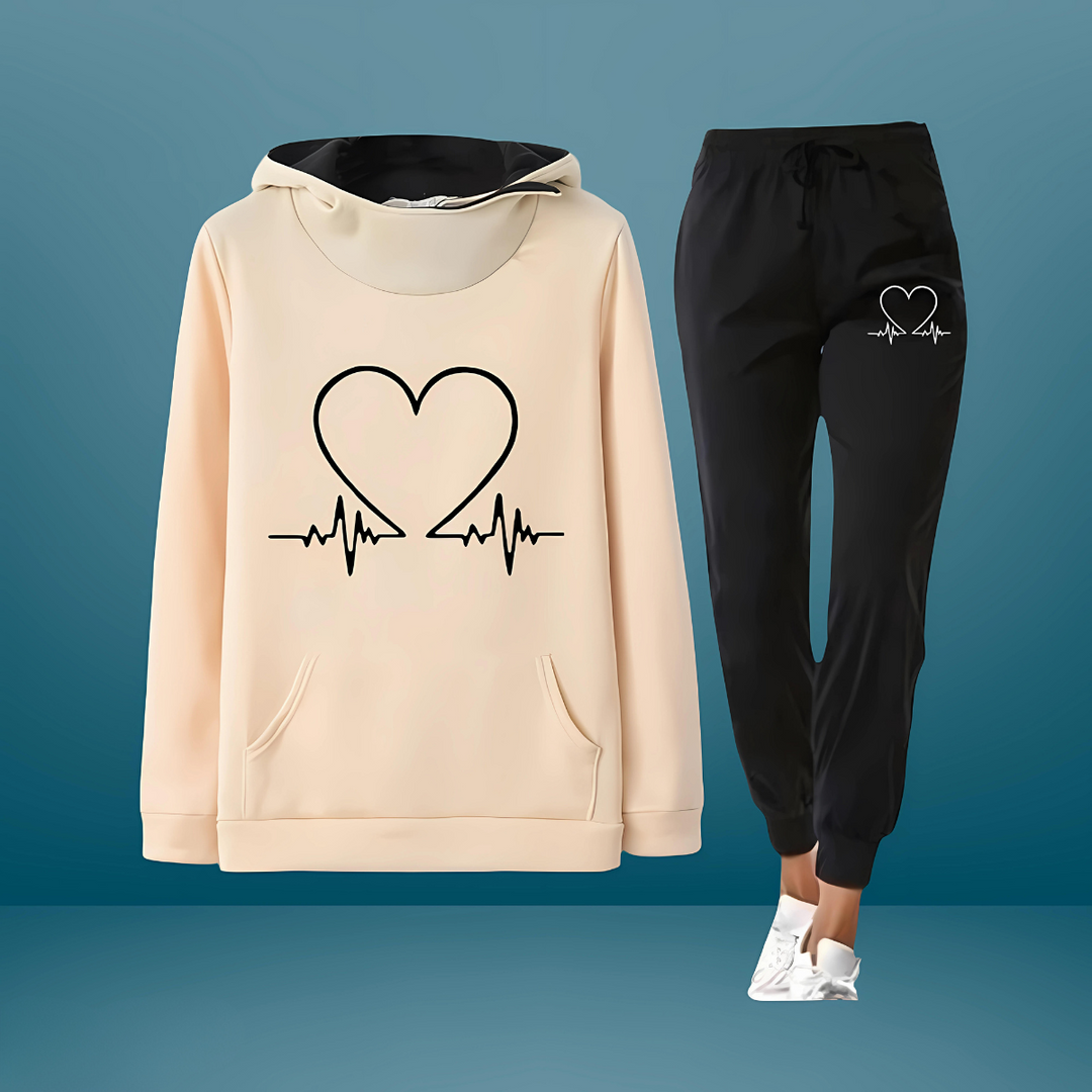 Arabella | Heartfelt Comfort Tracksuit