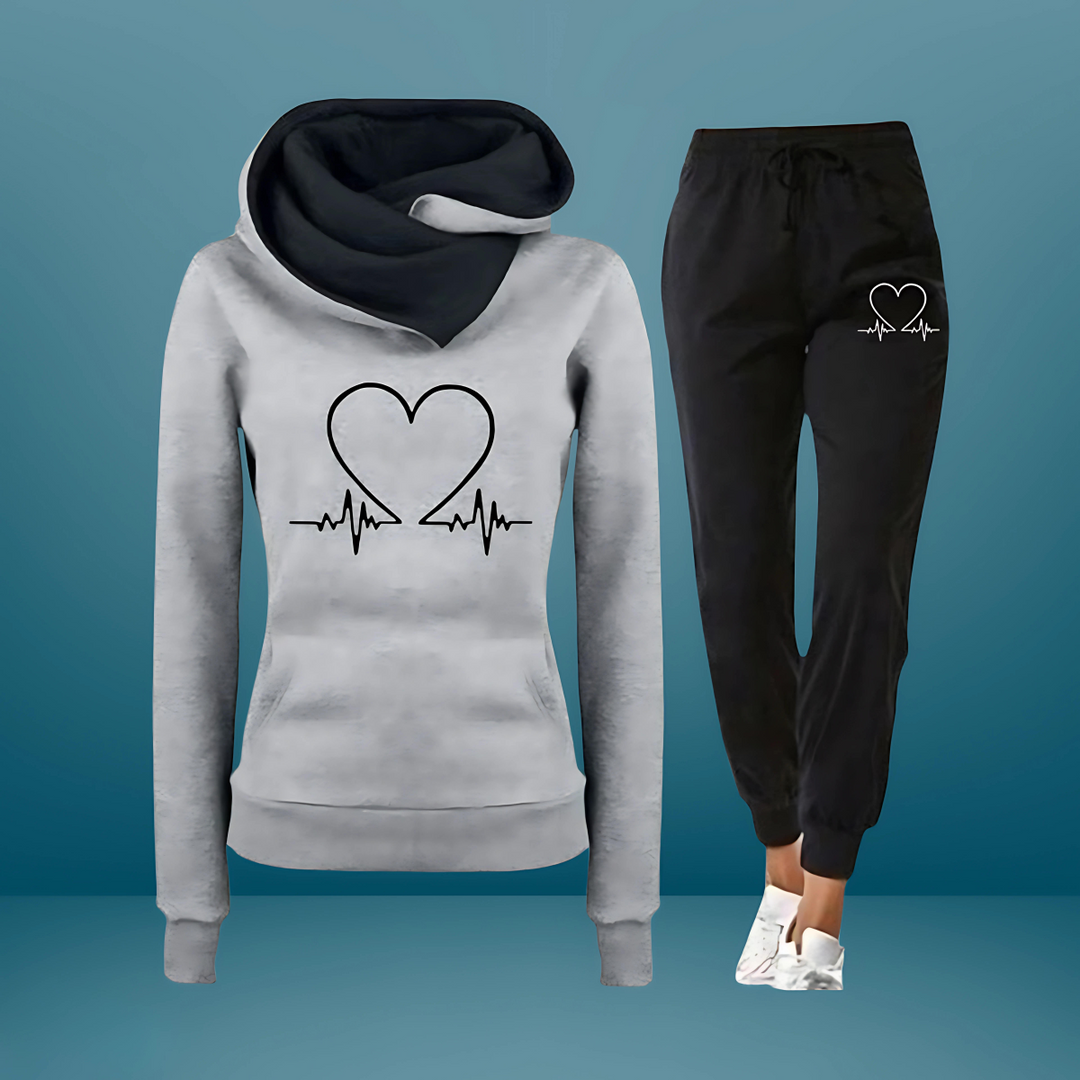 Arabella | Heartfelt Comfort Tracksuit