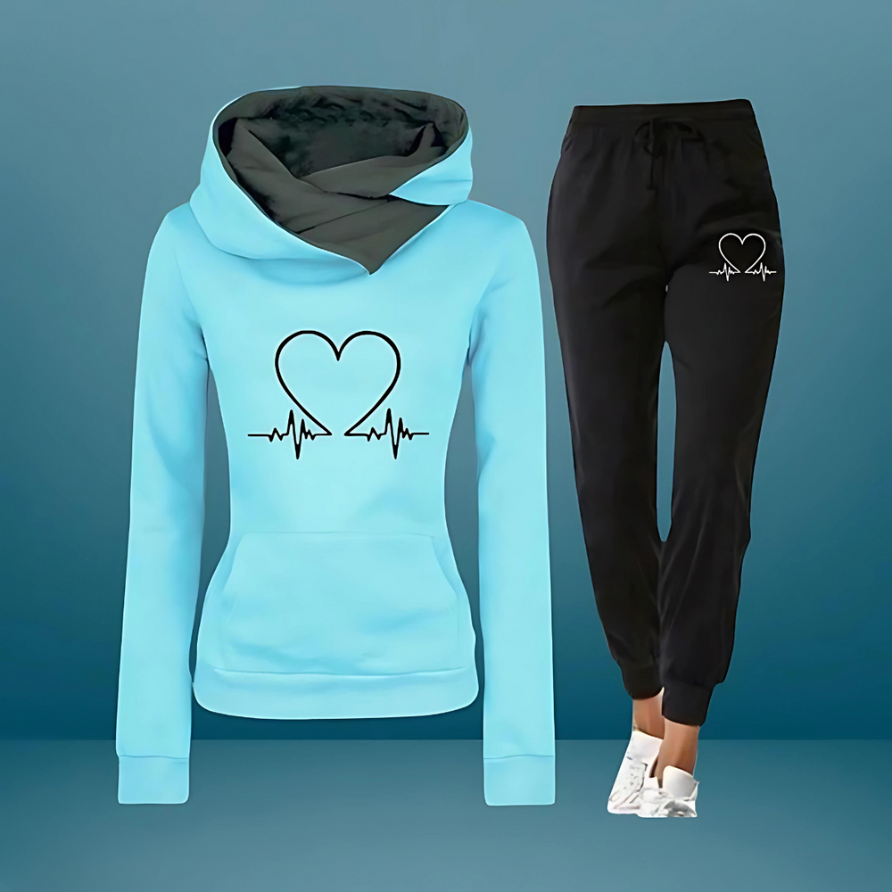 Arabella | Heartfelt Comfort Tracksuit