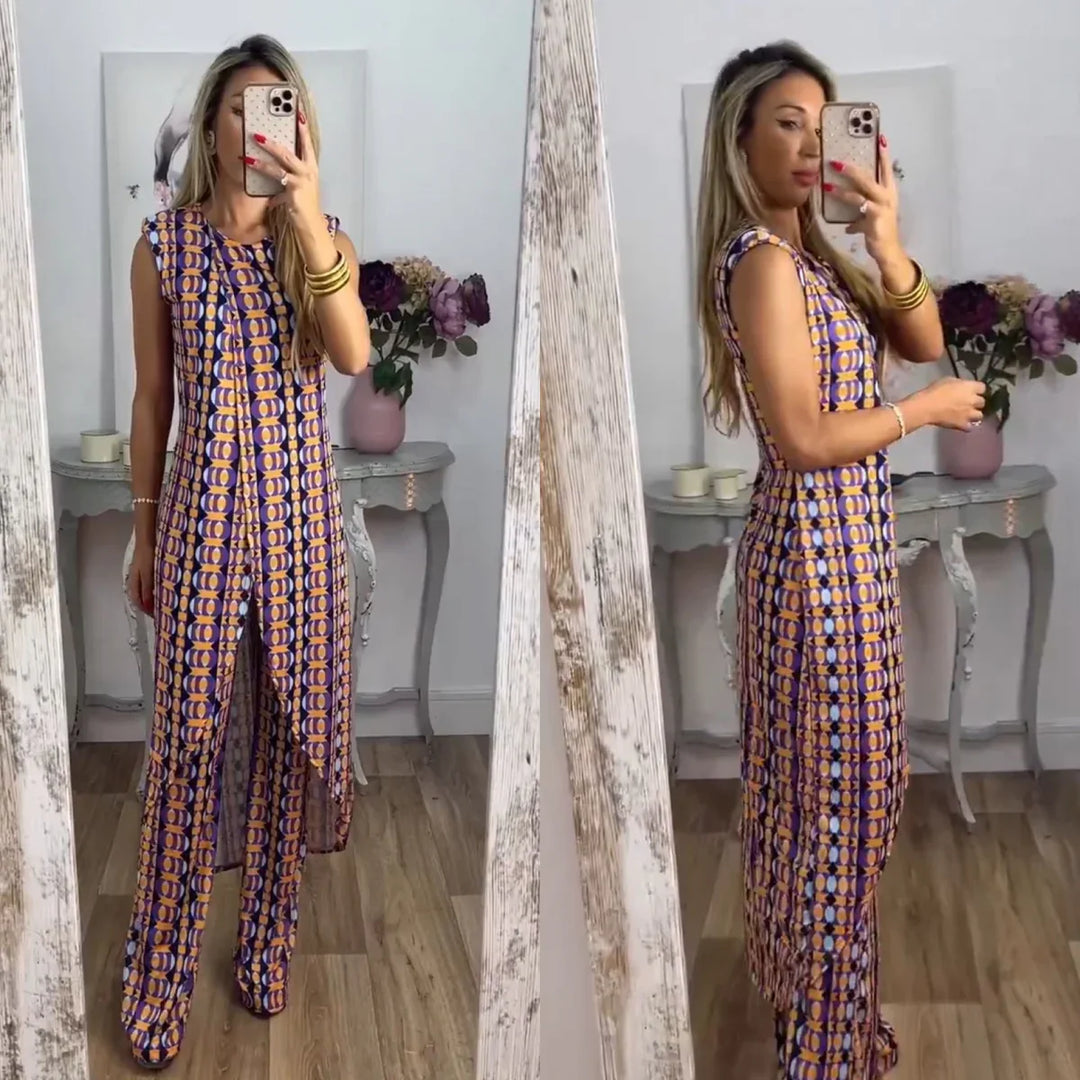 Xavella | Chic Sleeveless Women's Two-Piece Set