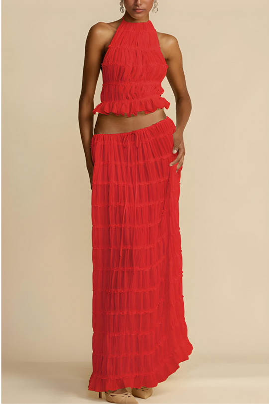 Calypso | Two Piece Halter Set