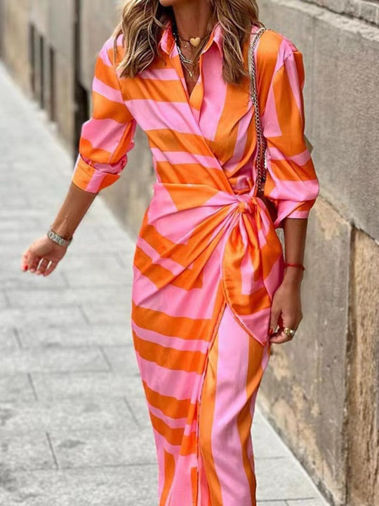 Tatiana | Printed Wrap Dress