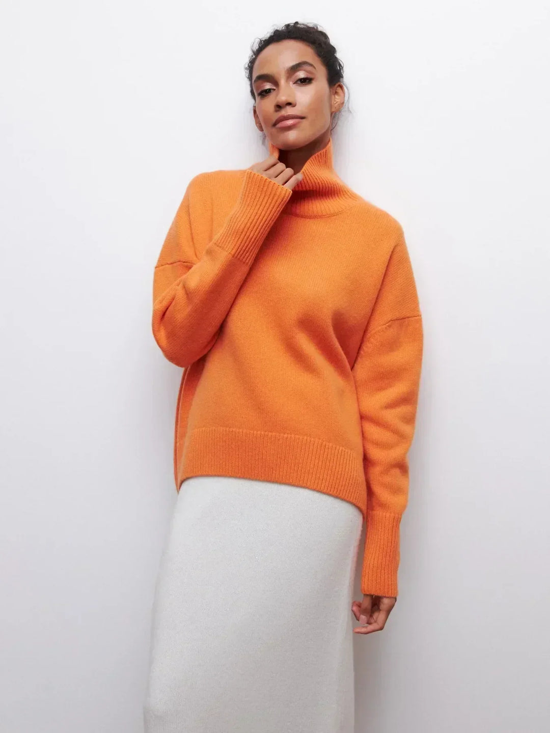 Olivia | Stylish Turtleneck Sweater
