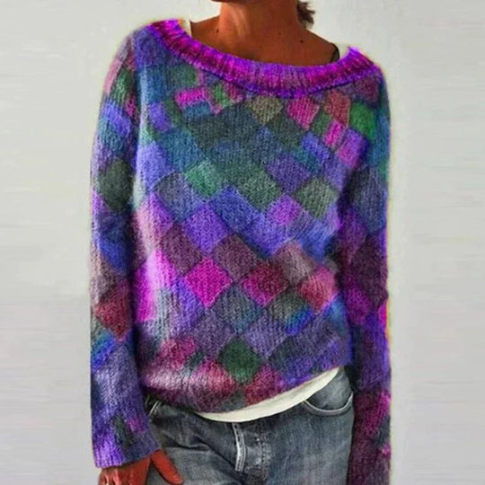 Eliana - Elegant Vibrant Sweater