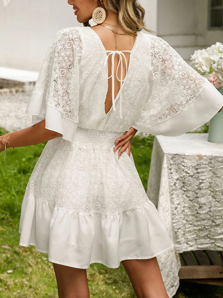 Xalina | Bohemian Lace Dress