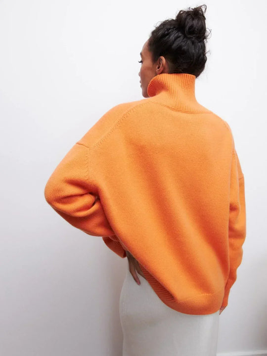 Olivia | Stylish Turtleneck Sweater