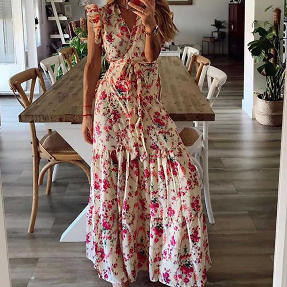 Elowen | Floral Maxi Dress