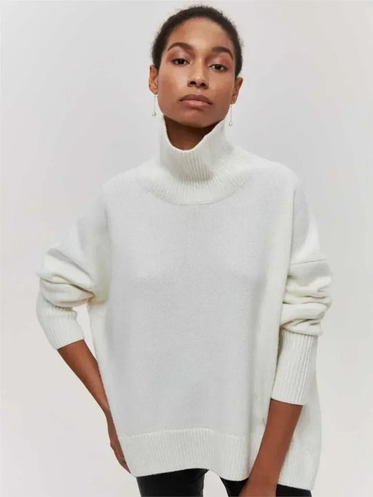 Olivia | Stylish Turtleneck Sweater