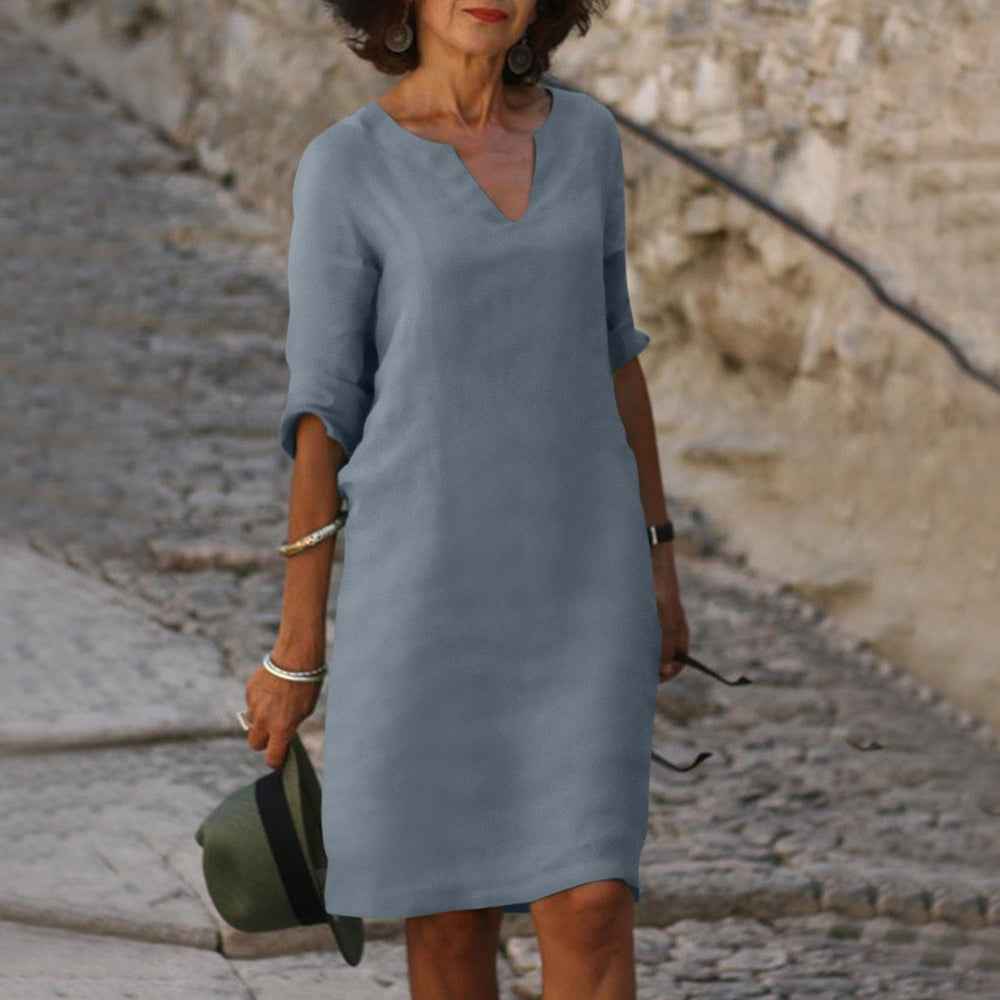 Tindra | Vibrant Tummy Covering Dress