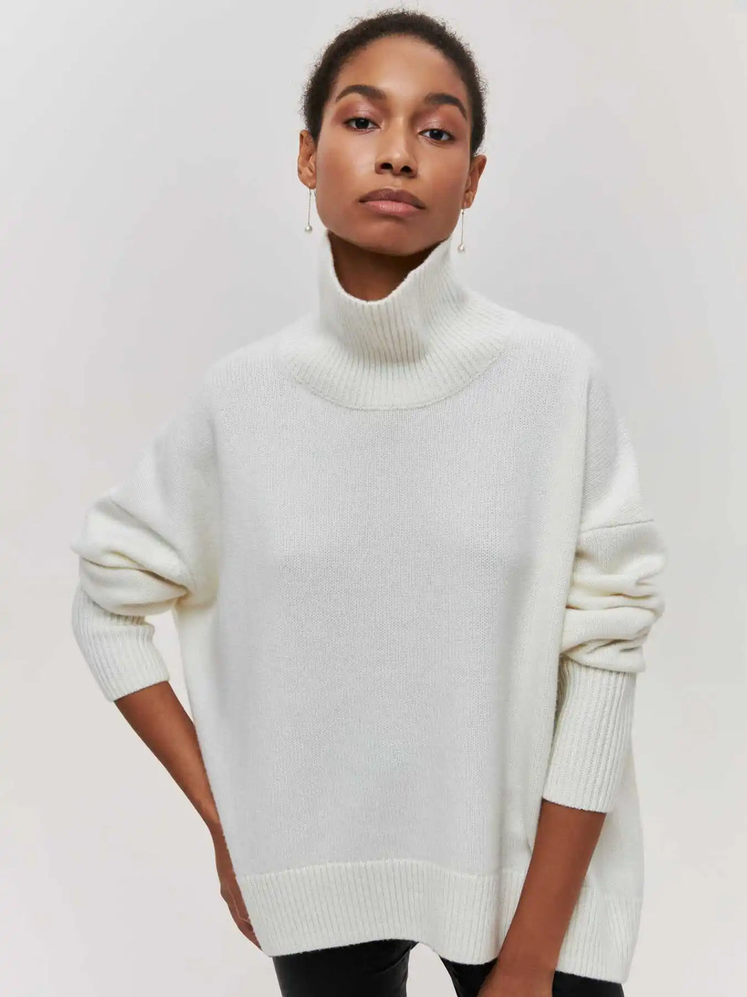 Olivia | Stylish Turtleneck Sweater