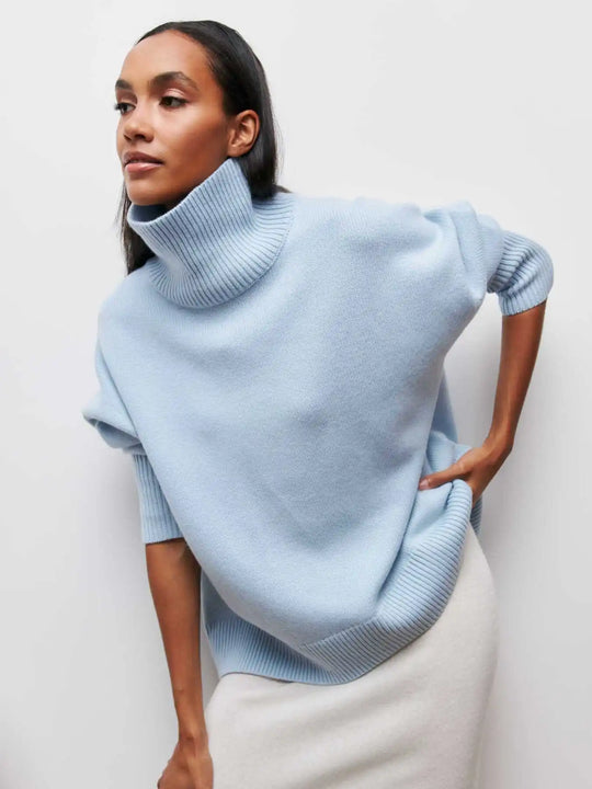 Olivia | Stylish Turtleneck Sweater