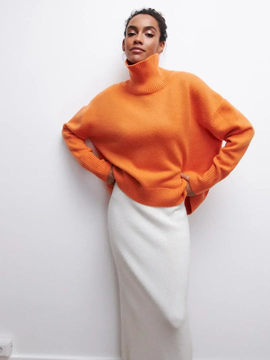 Olivia | Stylish Turtleneck Sweater