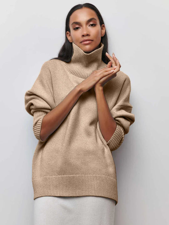 Olivia | Stylish Turtleneck Sweater