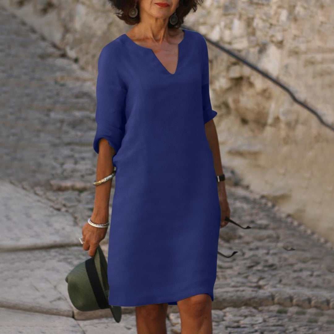 Tindra | Vibrant Tummy Covering Dress