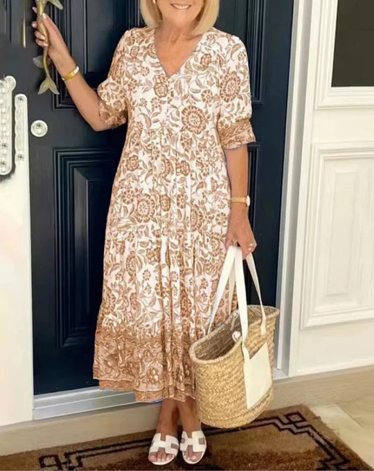 Antonella | Elegant Floral Dress