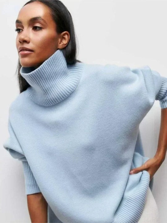 Olivia | Stylish Turtleneck Sweater