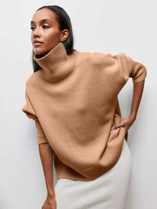 Olivia | Stylish Turtleneck Sweater