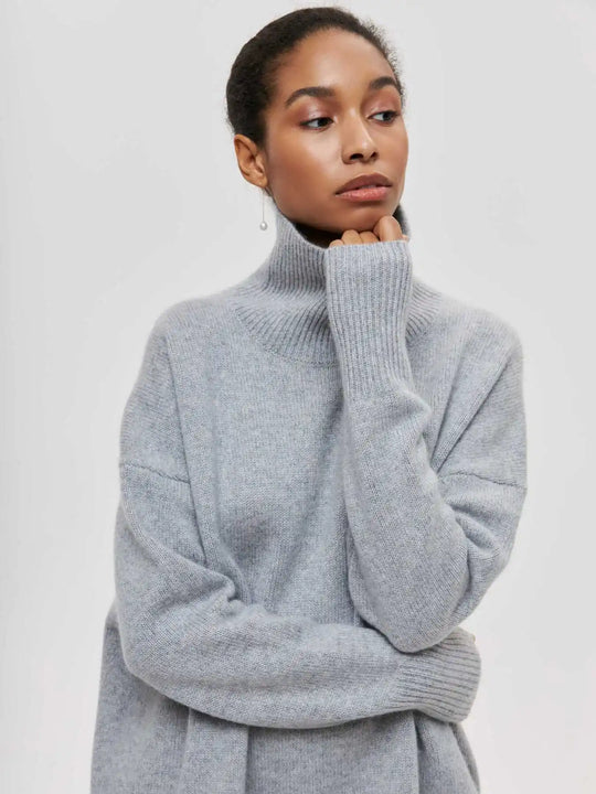 Olivia | Stylish Turtleneck Sweater