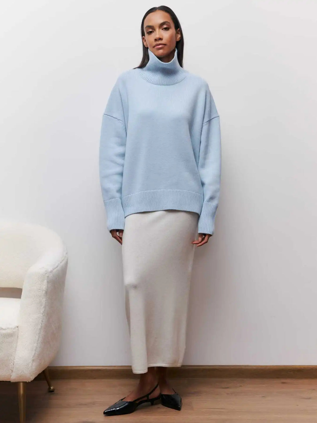 Olivia | Stylish Turtleneck Sweater