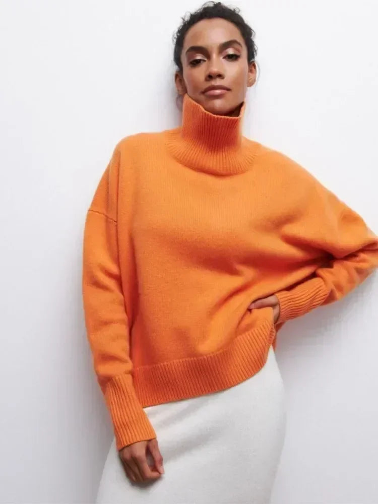 Olivia | Stylish Turtleneck Sweater