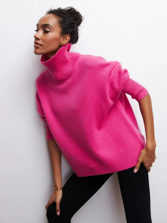 Olivia | Stylish Turtleneck Sweater