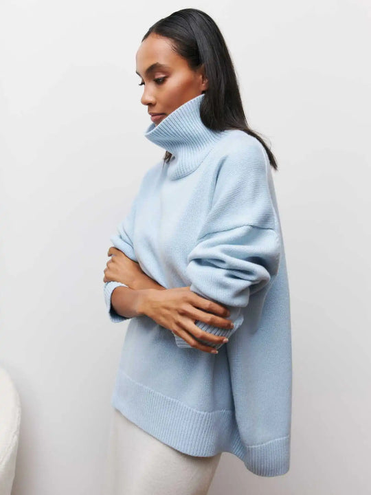 Olivia | Stylish Turtleneck Sweater