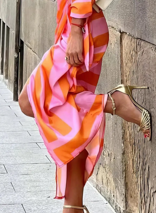 Tatiana | Printed Wrap Dress