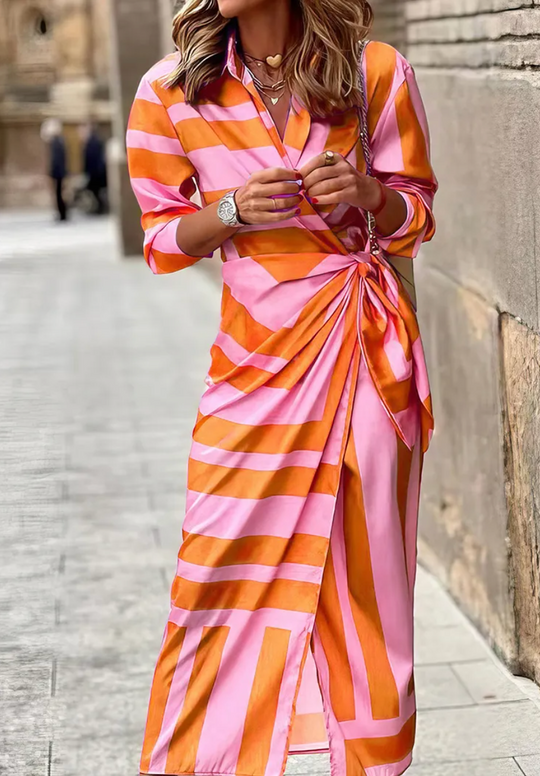 Tatiana | Printed Wrap Dress