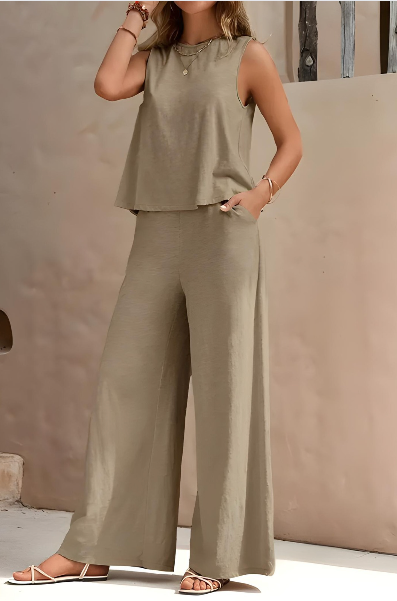Valinda | Singlet Pants Set