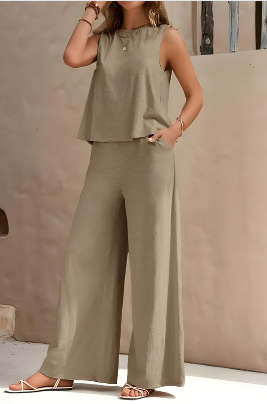 Valinda | Singlet Pants Set