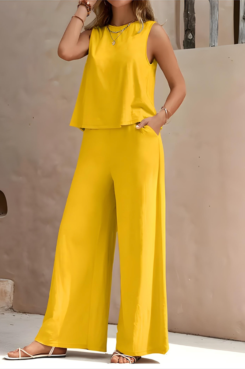 Valinda | Singlet Pants Set