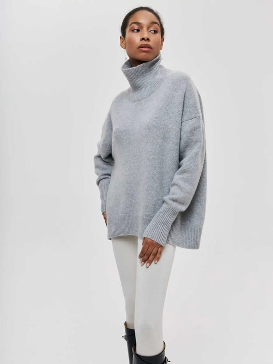 Olivia | Stylish Turtleneck Sweater