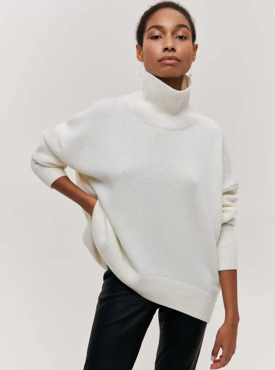 Olivia | Stylish Turtleneck Sweater