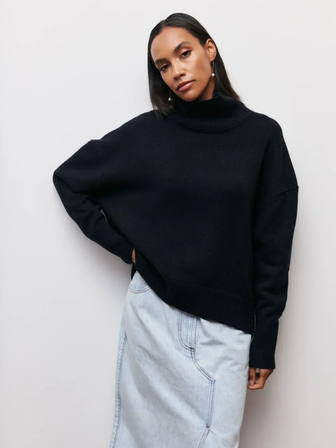 Olivia | Stylish Turtleneck Sweater