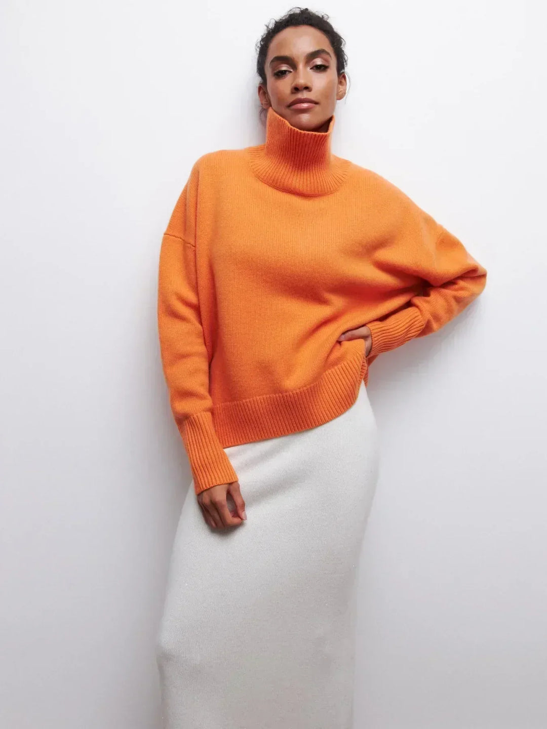 Olivia | Stylish Turtleneck Sweater