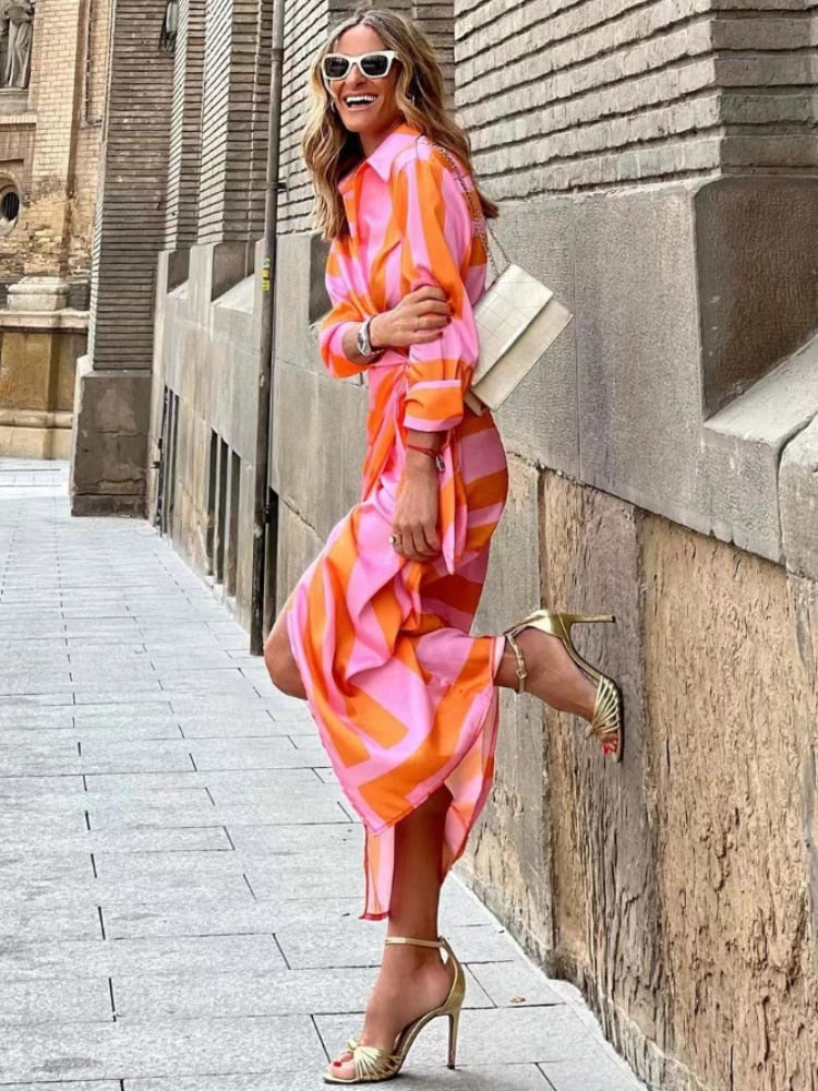 Tatiana | Printed Wrap Dress