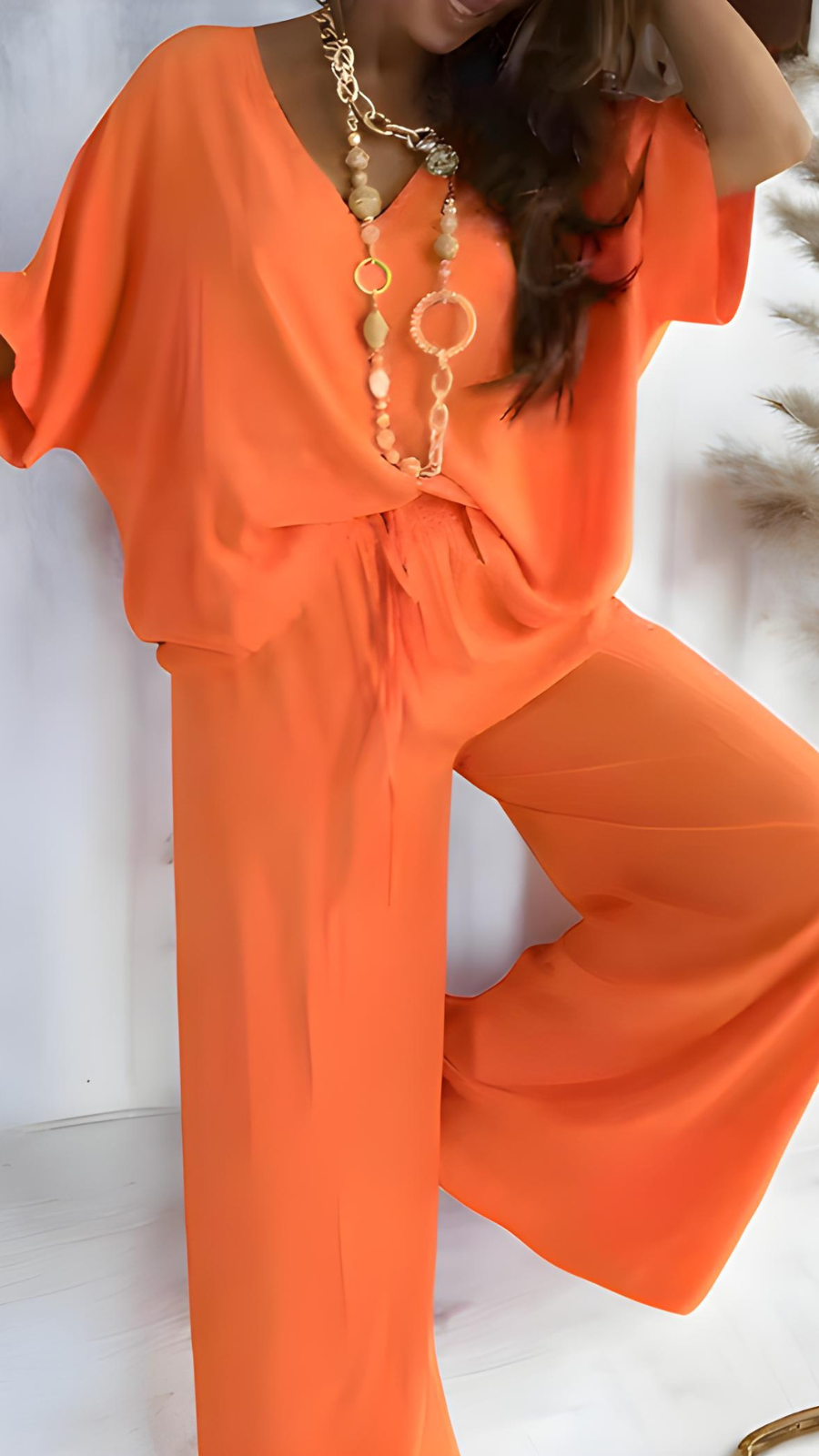 Tazaria | Comfy Long Pant Set
