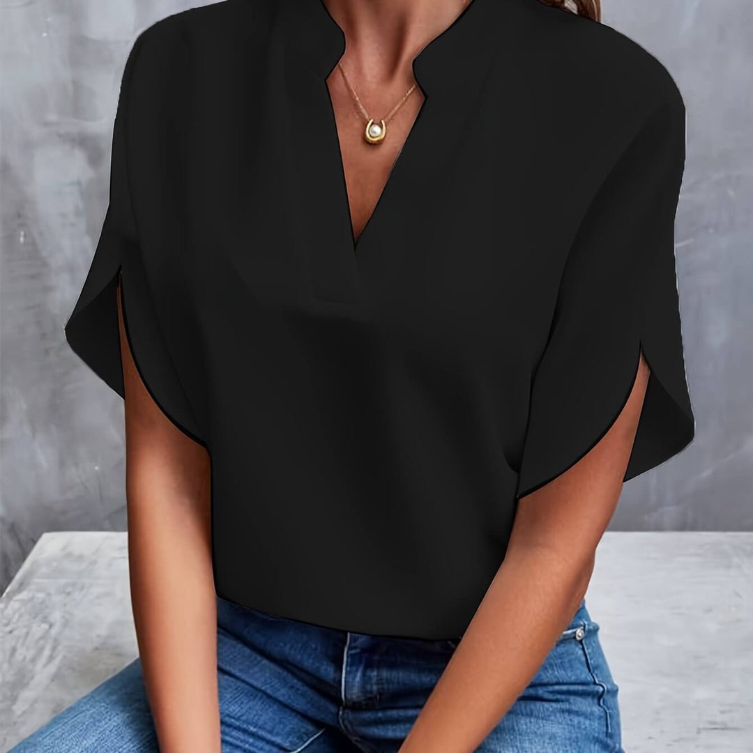 Raizel | Stylish V-Neck Blouse