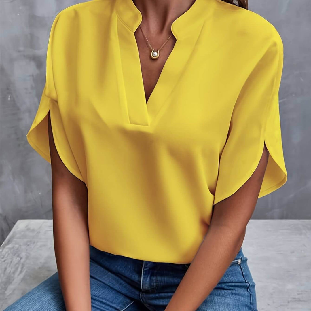 Raizel | Stylish V-Neck Blouse