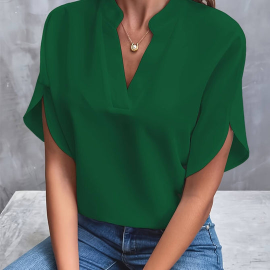 Raizel | Stylish V-Neck Blouse