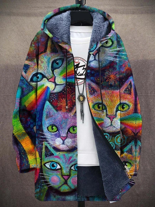 Anna | Jacket with Artistic Print