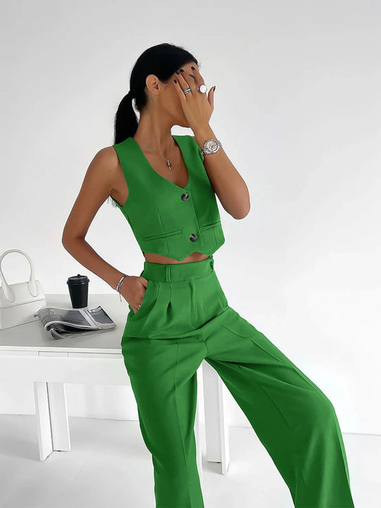 Zanetta | Tailored Waistcoat and Slacks Suit