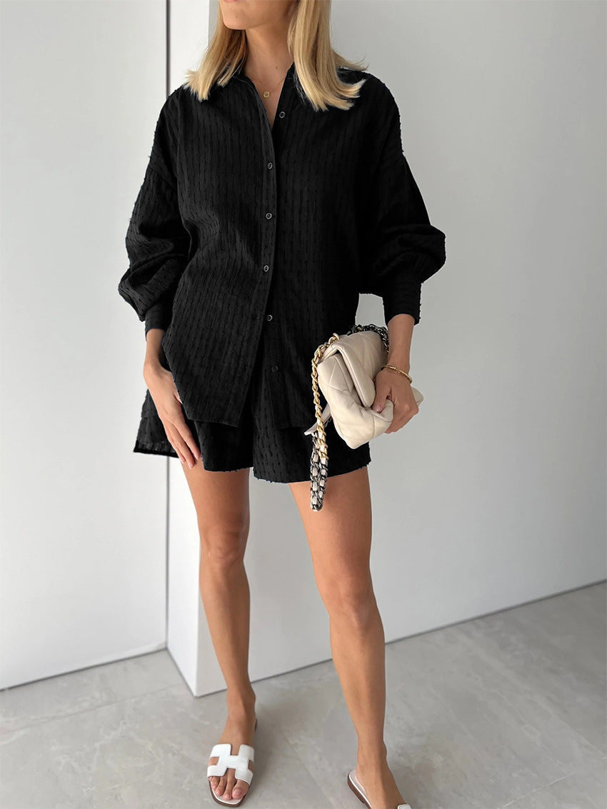 Enya | Breezy Shirt and Shorts Set