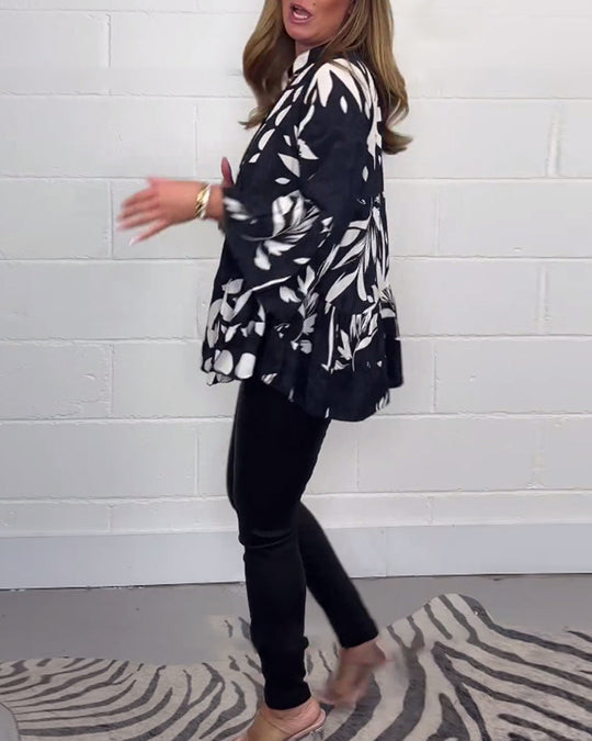 Dariana | Bell Sleeve Blouse