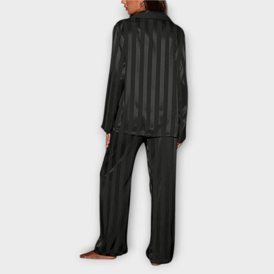 Bella™ | Striped Satin Pyjama Set